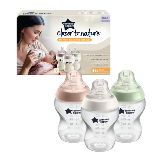 Tommee Tippee cumisüveg - CTN 3 db 260 ml pasztell