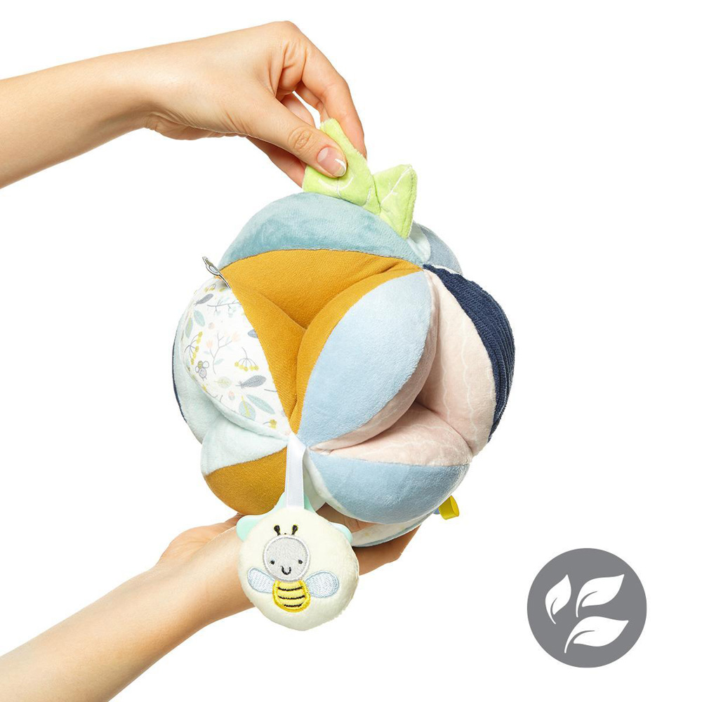 BabyOno játéklabda - Woodland puha készségfejlesztő 1436