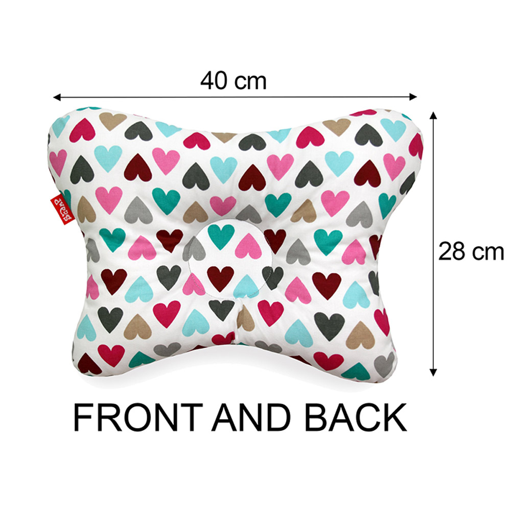 Scamp laposfejűség elleni párna Colorful Heart BLP009