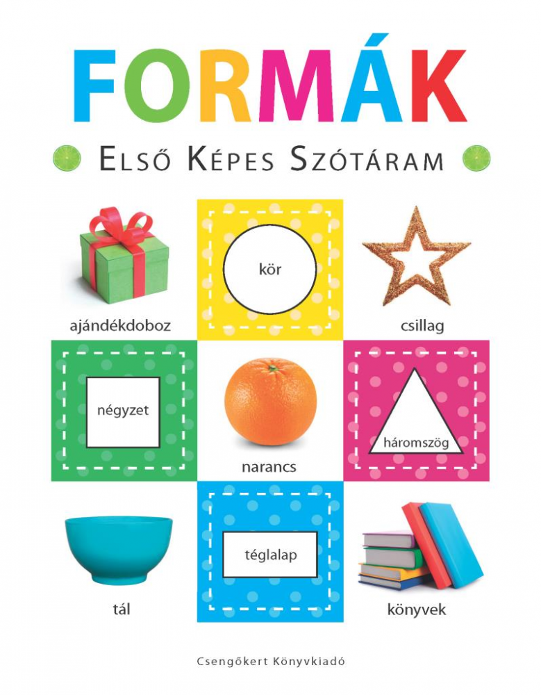 Formák – Első képes szótáram – Szivacskönyv