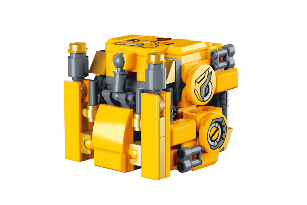 QMAN® 41213 | lego-kompatibilis építőjáték | ÚJ: Csoda Kocka | Lézerágyús Gepárd