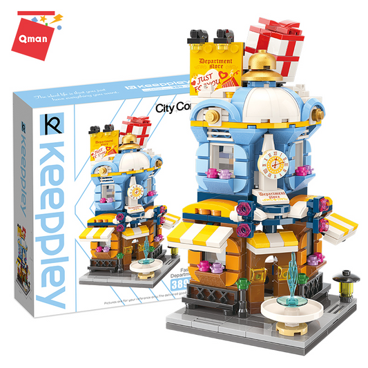 QMAN® C0105 Keeppley | lego-kompatibilis építőjáték | 389 db építőkocka | Divat Shopping Bevásárlóház