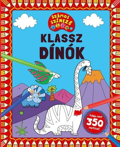 Klassz dínók - Számos színező