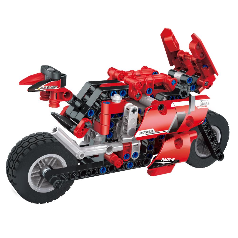 COGO® 5809 | lego-technic-kompatibilis építőjáték | 300 db építőkocka | Motorbicikli