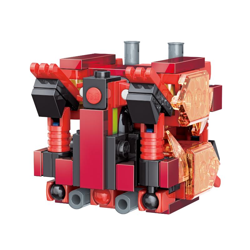 QMAN® 41221 | lego-kompatibilis építőjáték | ÚJ: Csoda Kocka | Sugárvető kardfogú tigris